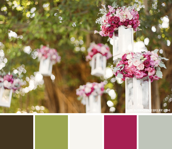 Color Palette // Wedding Decoration