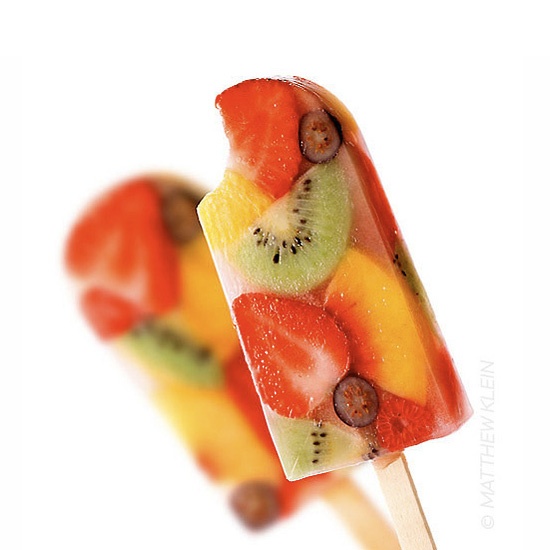 Recipe // Fruity popsicle sticks