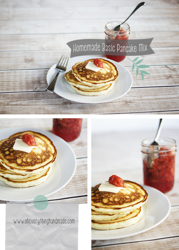 Recipe // Homemade Basic Pancake Mix