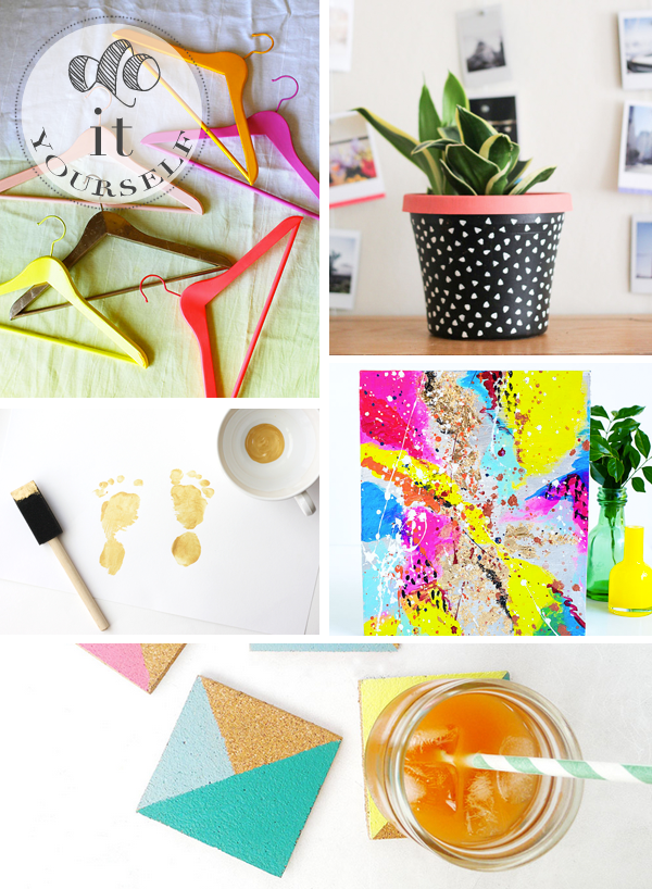 DIY Friday Roundup // Paint projects