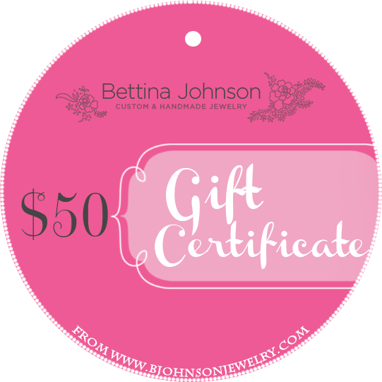 Giveaway // $50 Gift Certificate by Bettina Johnson Jewelry