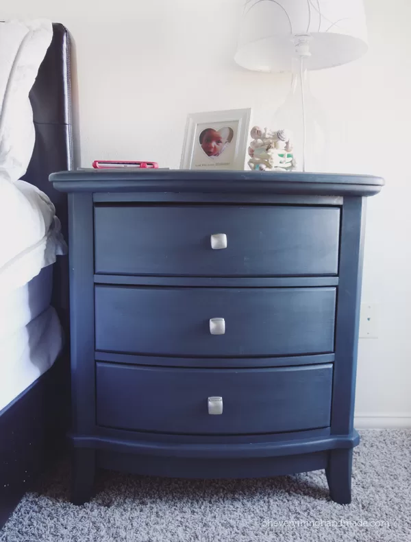 Night stand refinishing with Annie Sloan Paint
