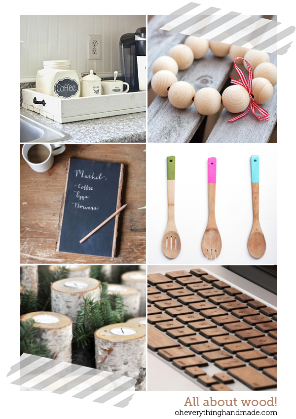 DIY Roundup // All about wood