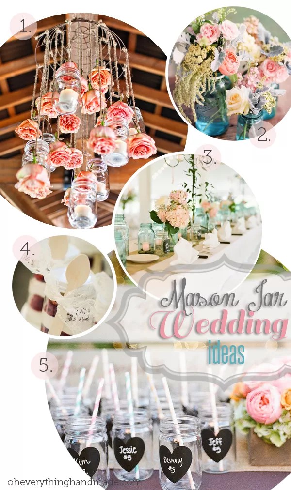 Mason Jar Wedding ideas for 2014