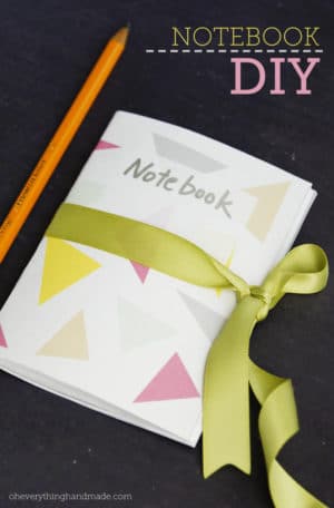 DIY // Printable Notebook - OhEverythingHandmade