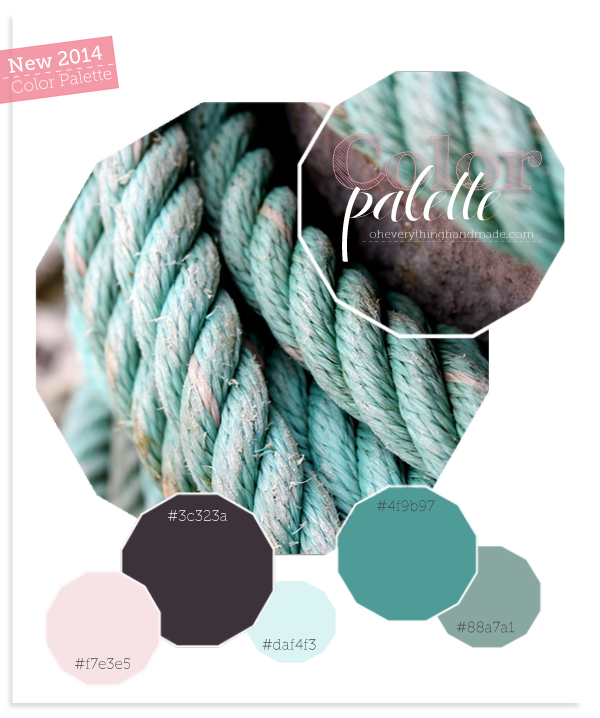 New 2014 Color Palette // Turquoise