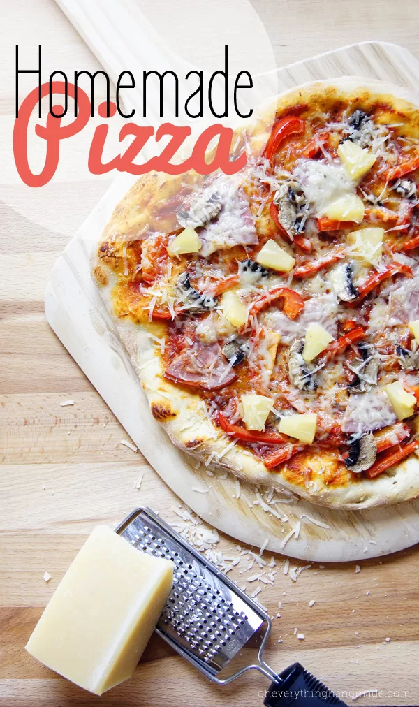 Recipe // Homemade Pizza