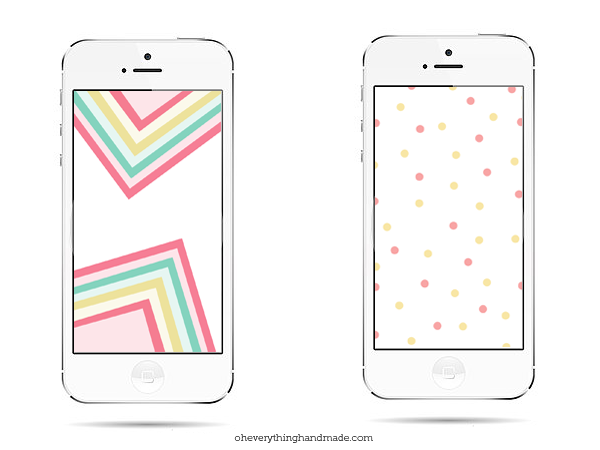 Freebie // iPhone 5 & 5S Wallpaper Set