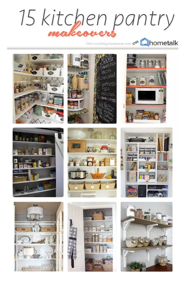 15 Kitchen Pantry Makeovers