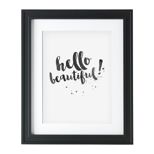 12x16 Hello Beautiful! - Print by oheverythinghandmade