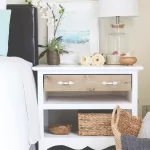 Romantic Bedroom Reveal - UncommonGoods - Side Table Decor1