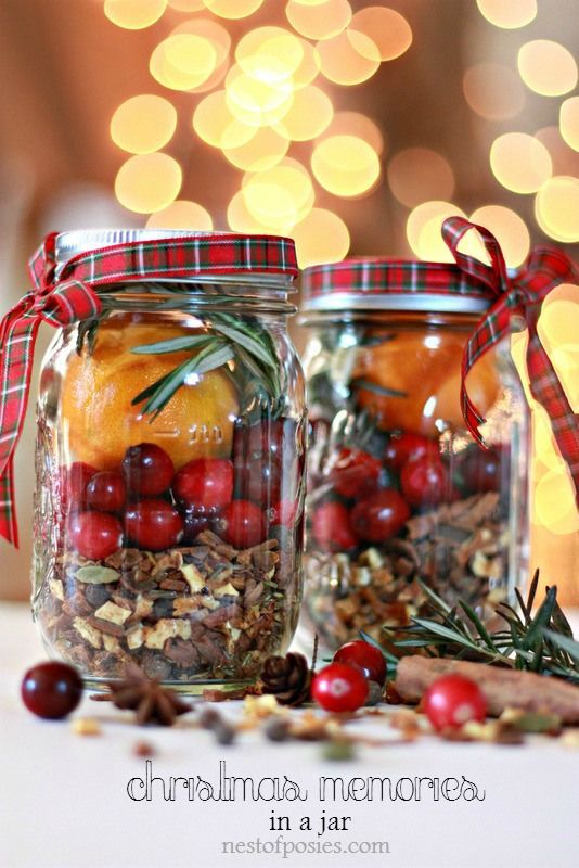 10 Mason Jar Gift Ideas DIY christmas gift ideas