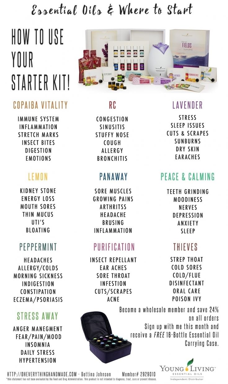 How to Use your Young Living Starter Kit | DIY Essential Oils