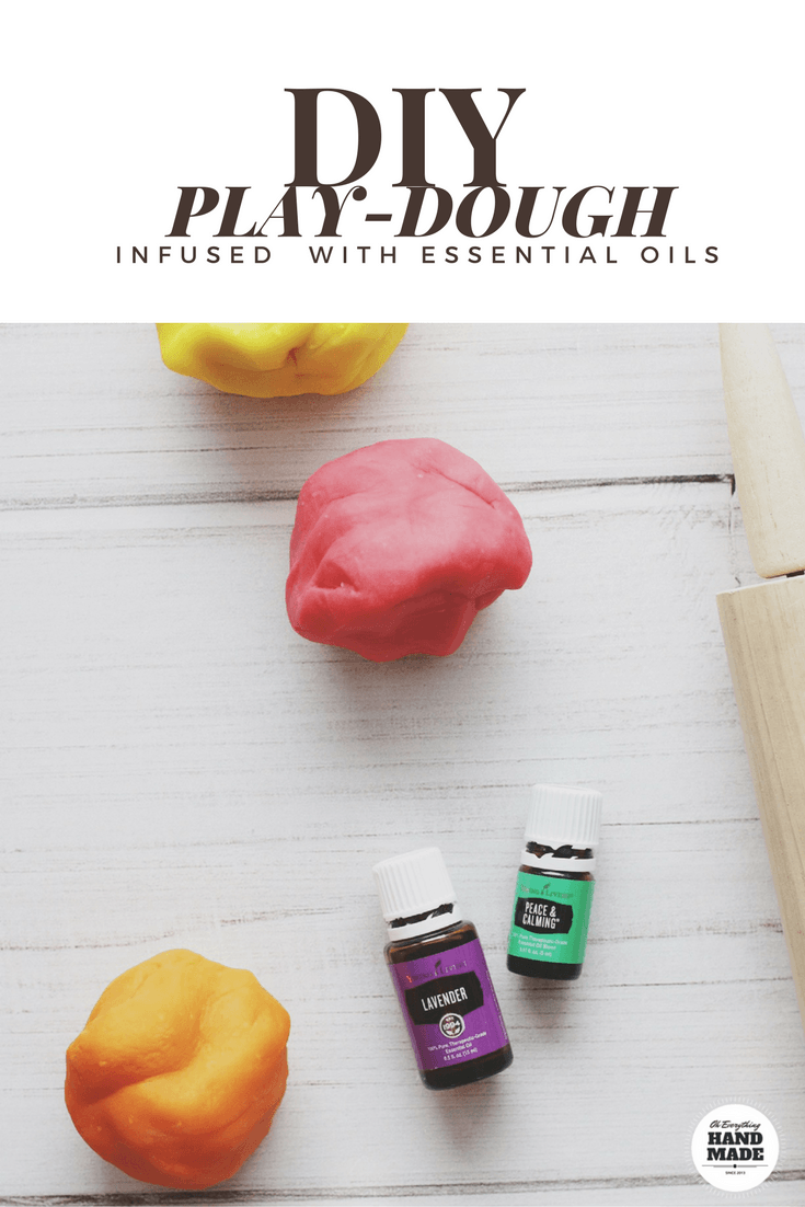 DIY Essential Oil Infused Play-Dough