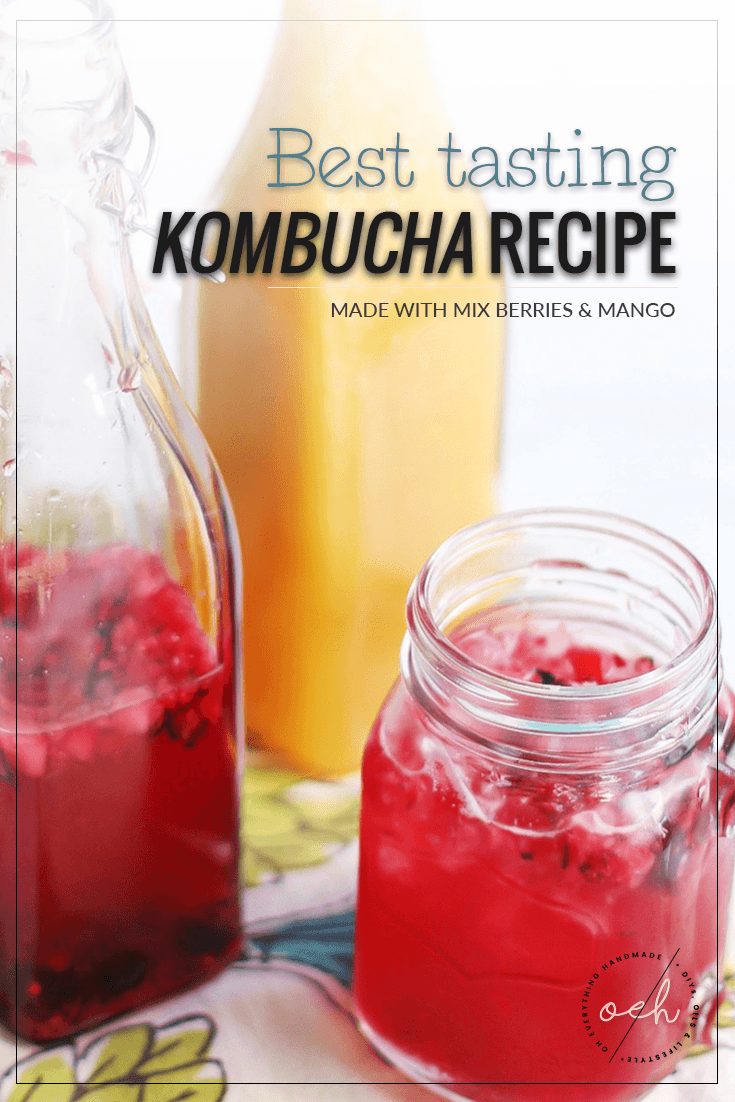 All you need to know about Kombucha + Recipe