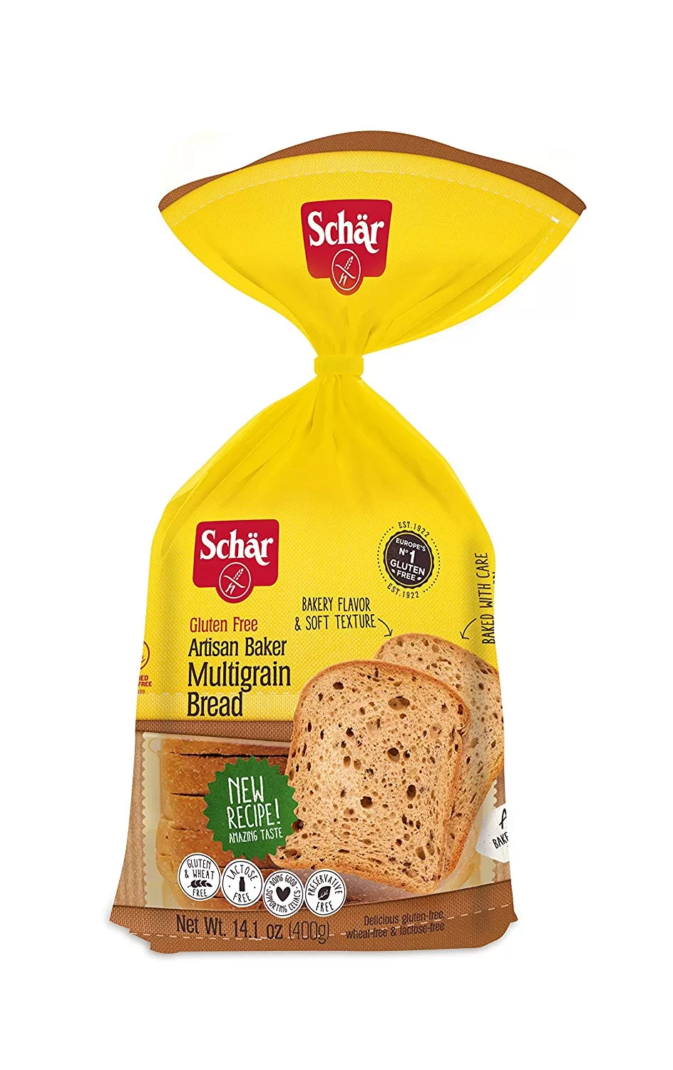 Schar Multigrain Bread, 14.10 Loaf (Pack of 3)