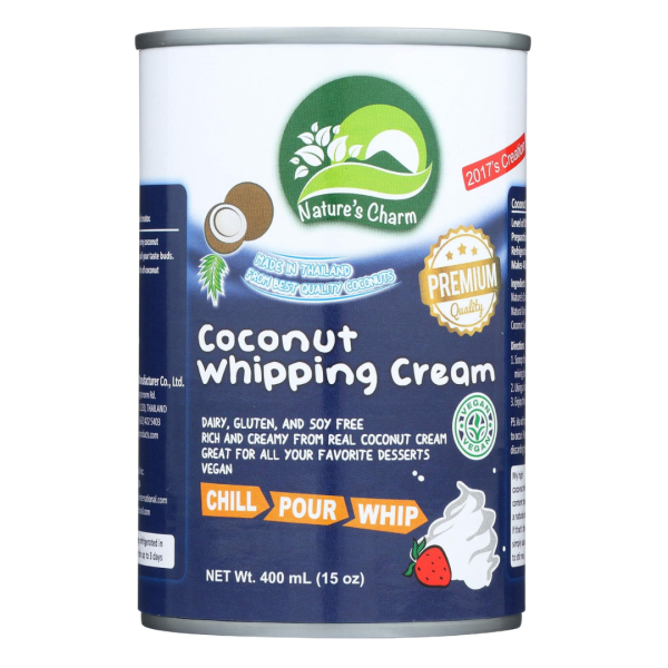 Nature’s Charm Premium Coconut Whipping Cream